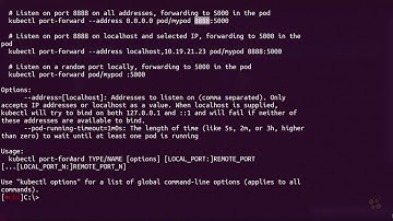 60  Access Services in Kubernetes using Kubectl Port Forwarding