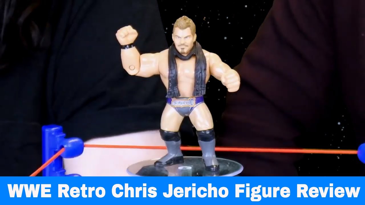 Chris Jericho-base WRESTLEMANIA Series-WWE Mattel Wrestling Figure 