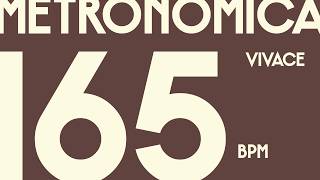 165 BPM Metronome | Vivace | 10 minutes
