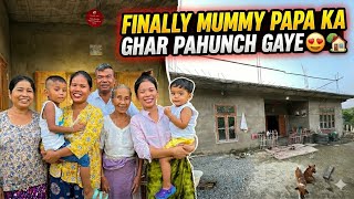 Finally Mummy Papa Ke Ghar Pahunch Gaye Sab Khush Hue🥰❤️Family Bonding|| Aizawl To Silsury Village 