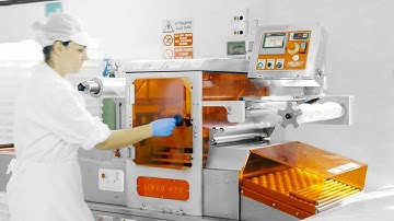 AUTOMATIC IN LINE TRAY SEALER FOR MAP AND SKIN PACK - LINEA 470