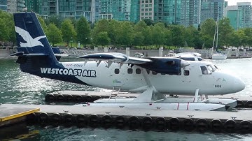 DHC-6 Twin Otter Landing, Engine Startup & Takeoff
