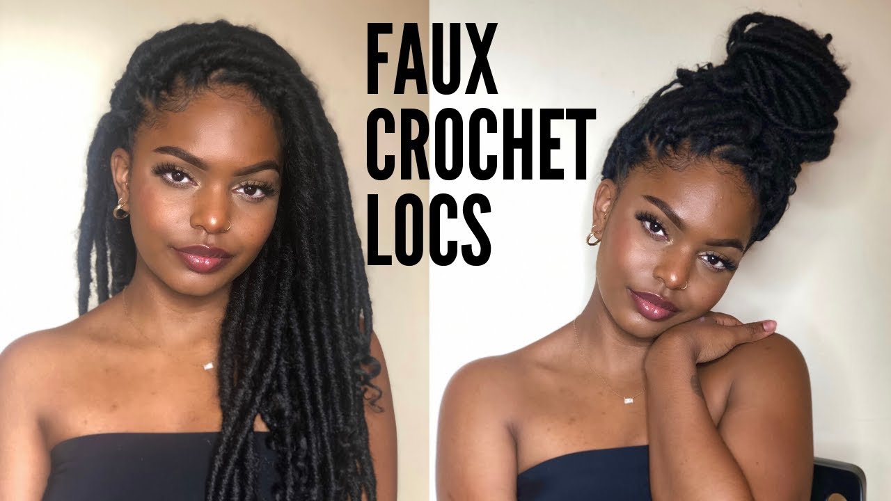 How To ➟ CROCHET FAUX LOCS 🔥 (NO cornrows, NO wrapping, free-parting!) 