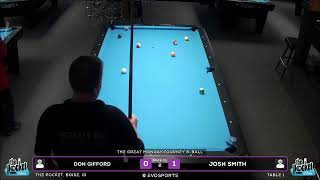 DON GIFFORD vs JOSH SMITH - THE POCKET - TABLE 1 | EvoSports