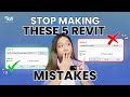 5 Mistakes Revit Beginners Make (And How to Avoid Them!)