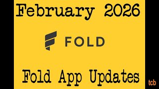 Fold App Updates! (February 2026) screenshot 3