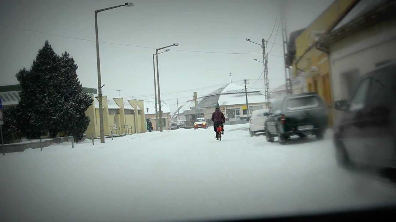 Fehérgyarmat télen