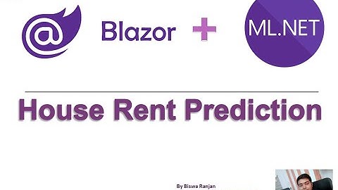 House Rent/Price Prediction in ML .NET and Blazor Server App