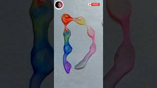 How to Make Your Water Art Look Professional Without Spending Money! 💰🚫 #shorts