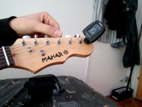 Stimer za gitara, guitar tuner, tuning