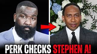 Kendrick Perkins CHECKS Stephen A. Smith LIVE 😳 “HELL NAW!” Wemby Debate EXPLODES