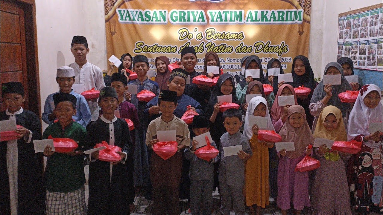 KAMIS, 5 FEBRUARI 2026: SANTUNAN PEKANAN ANAK YATIM  |  LKSA GYA - GRIYA YATIM AL-KARIIM