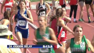 Girls 4 x 800 Meter Relay Finals Class 2A