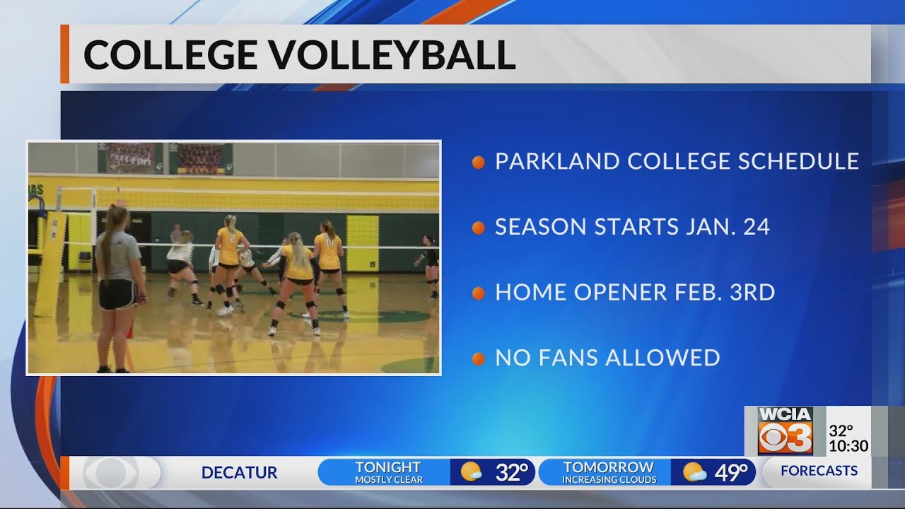 Parkland Volleyball releases schedule YouTube