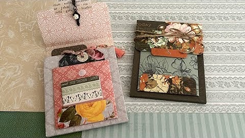 EASY Expandable Pocket Pouch & Mini File Tab Pocket Folder | TUTORIAL