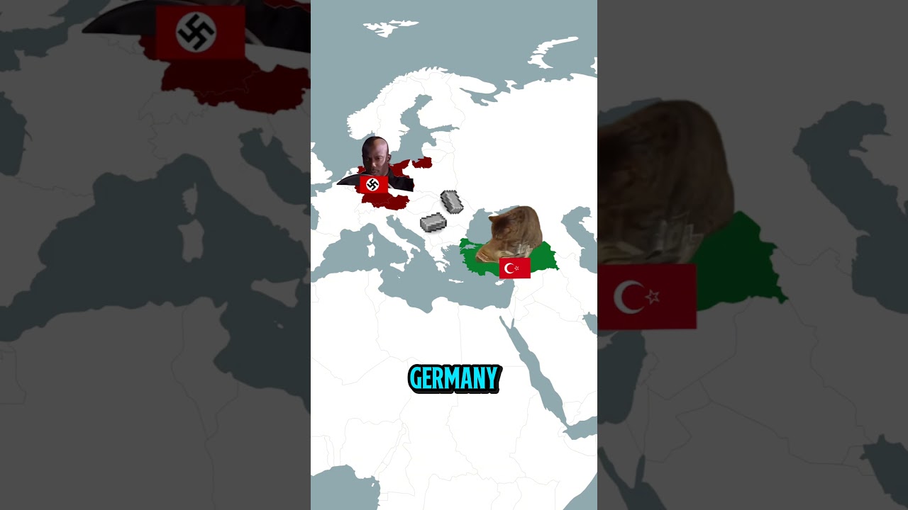Why did Turkey join World War II only at the last moment? #history #ww2