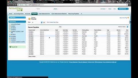 Accounting Seed Demo - Sending Checks