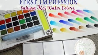 Sakura Koi Watercolor Studio Box Set: 72 Colors