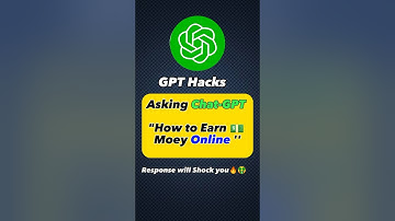 Asking Chat-GPT "How to Earn Money Online" #ai #shortsfeed #trending #shorts
