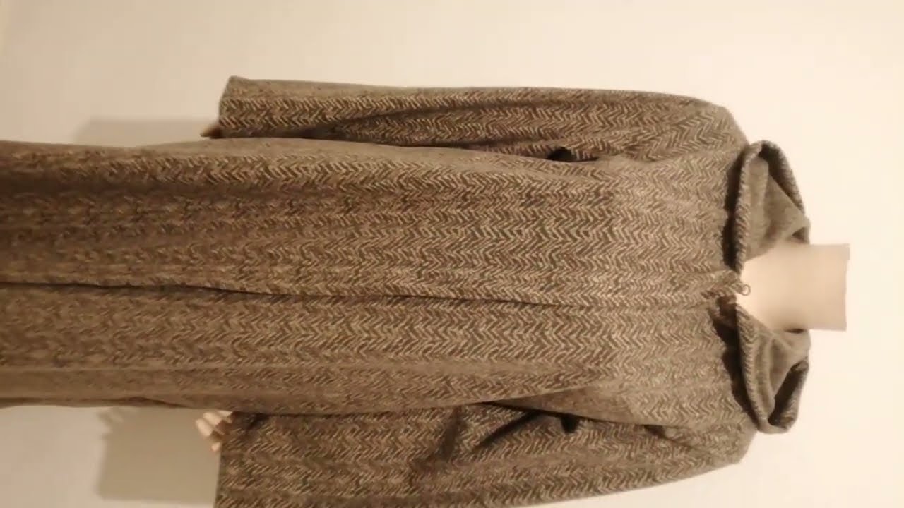 طريقة خياطة جلابة مونطو بالسلسلة مخفية