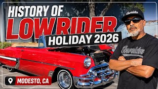 HISTORY OF LOWRIDER HOLIDAY 2026 🔥 #carmiran  #modesto #california  #carshow 