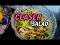 Famous ceaser salad recipe  quick and easy salad recipe