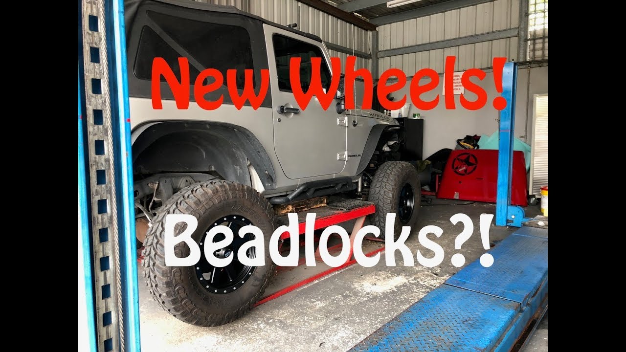 Jeep Wrangler JK BEADLOCK Wheels (ION ALLOY WHEELS better than FUEL