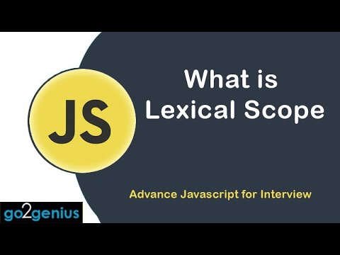 Lexical Scope - Advance JavaScript for Interview