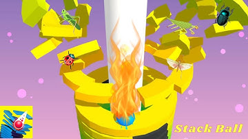 Stack Ball Game All Levels Gameplay iOS,Android Mobile Walkthrough Alltrailer Part 2