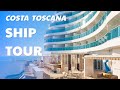  costa toscana  visite du navire et cabines  ship tour  rundgang