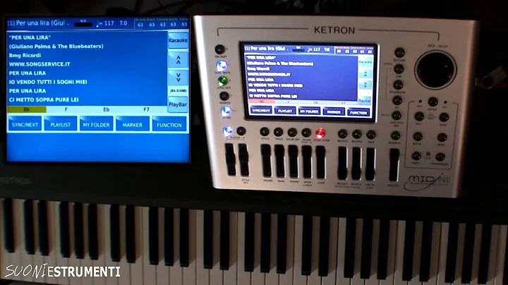 Ketron MidjPro - Overview: player MIDI/audio