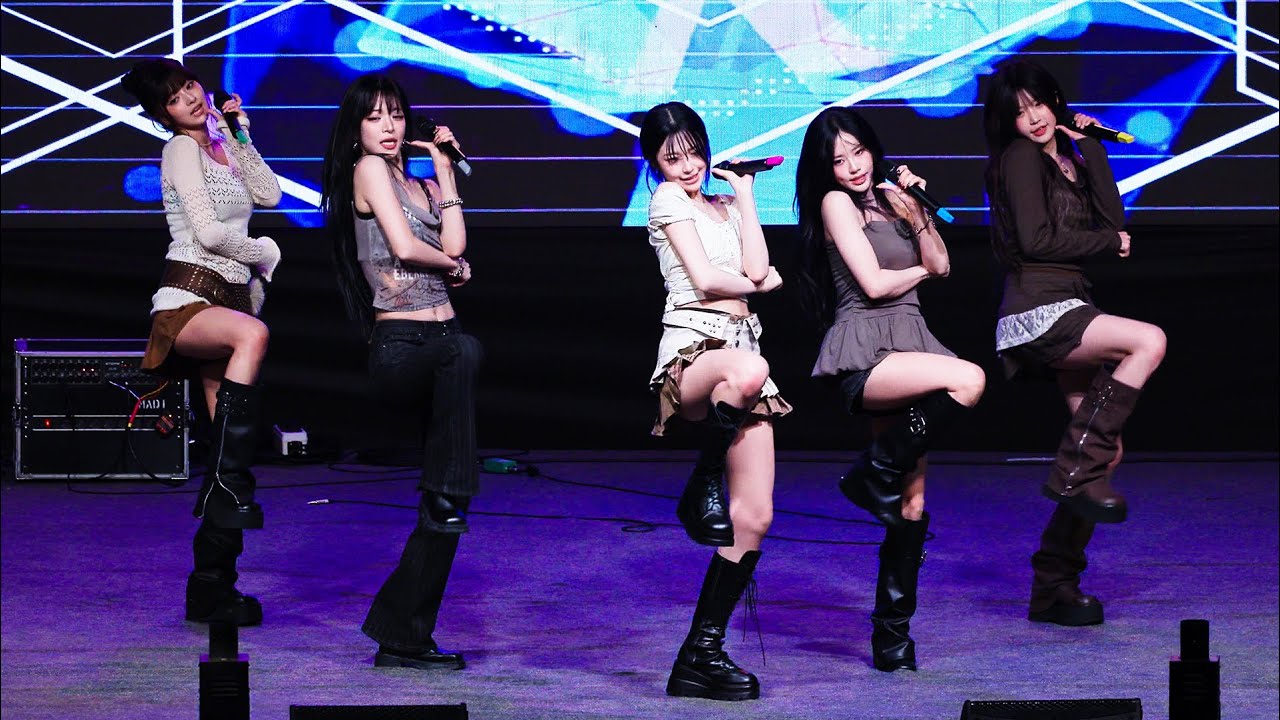 250925 프로미스나인 fromis9 Full ver 'Supersonic+LIKE YOU BETTER+DM+Love=Disaster+WE GO' 4K 직캠 @중부대 축제