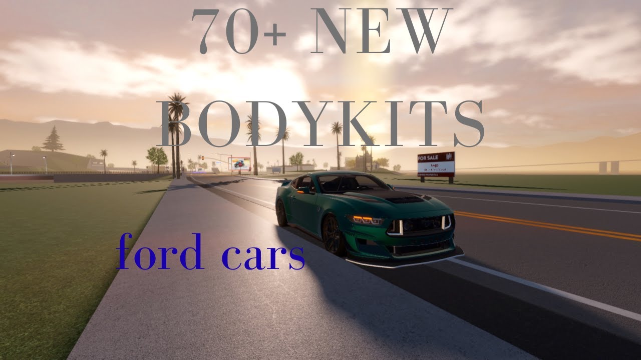 70+ New Bodykits in Roblox Driving Empire