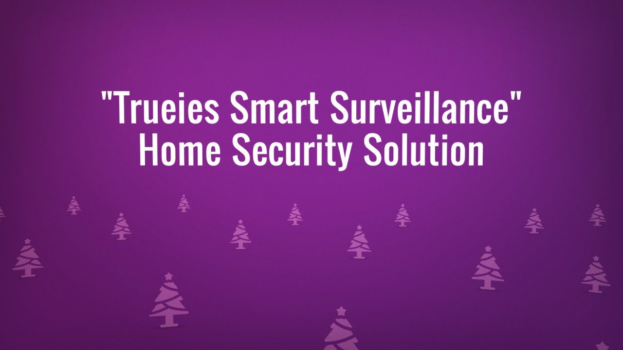 Trueies Smart Surveillance - Home Security Solution (Buy CCTV Camera Online)