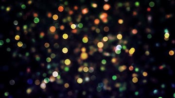 Motion Graphics Background Loop Part 6   Abstract Lights  Particles Bokeh 4K Free Download