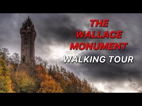 The Wallace Monument, Scotland | Relaxing Walking Tour with 3D Binaural Audio [4K]
