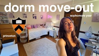 PRINCETON DORM MOVE-OUT VLOG | sophomore year