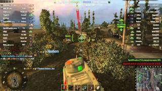AMD E2 3000M APU + Radeon HD 6380G WoT World of Tanks 1366x768 Low