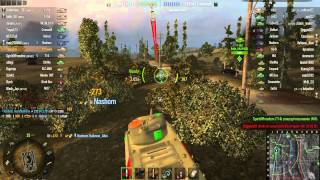 AMD E2 3000M APU + Radeon HD 6380G WoT World of Tanks 1366x768 Low