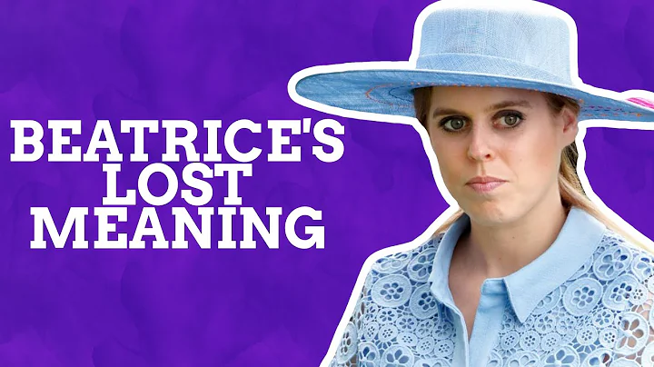 How Did The Name Beatrice Lose Its Meaning?