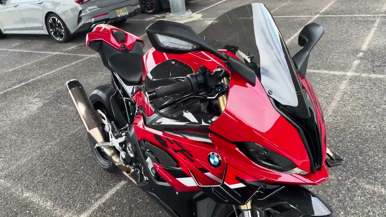 2024 BMW S1000RR Racing Red - YouTube