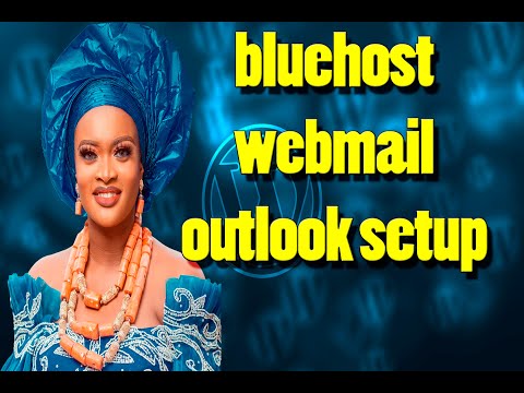 bluehost webmail outlook setup,