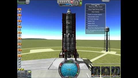 ECG: Debug Menu In Kerbal Space Program