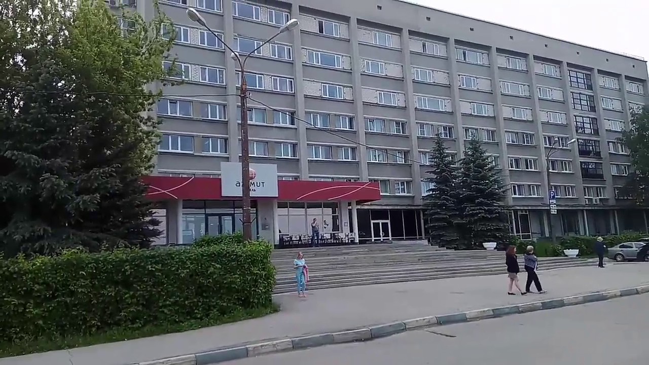 Нижний Новгород смотровая площадка Азимут - YouTube