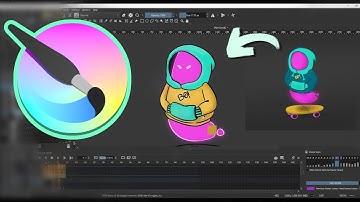 Adding Blur Effect & More! [Animation With Krita 5 Part Of A Skillshare Class]