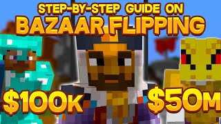 Step-by-Step GUIDE on how to use the BAZAAR EFFECTIVELY (Hypixel Skyblock)