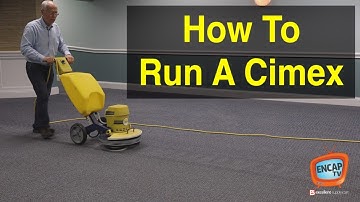 How To Run A Cimex For Carpet Cleaning