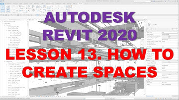 REVIT MEP 2020 - STEP BY STEP TUTORIAL 13 - HOW TO CREATE SPACES
