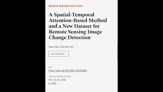 Famous A Spatial-Temporal Attention-Based Method and a New Dataset for Remote Sensing Image ... | RTCL.TV Net Worth