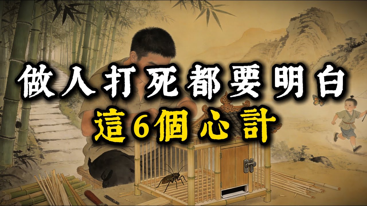 做人打死都要明白這6個心計。